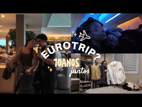 EUROTRIP EP.1 | ARRUMANDO AS MALAS +1º DIA NA EUROPA