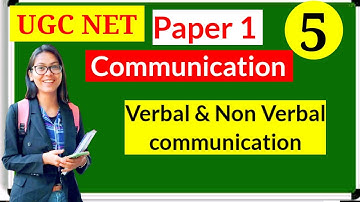 Verbal and Non Verbal communication, UGC NET paper 1,#netjrf #ugcnet #successmaker #literarytheory