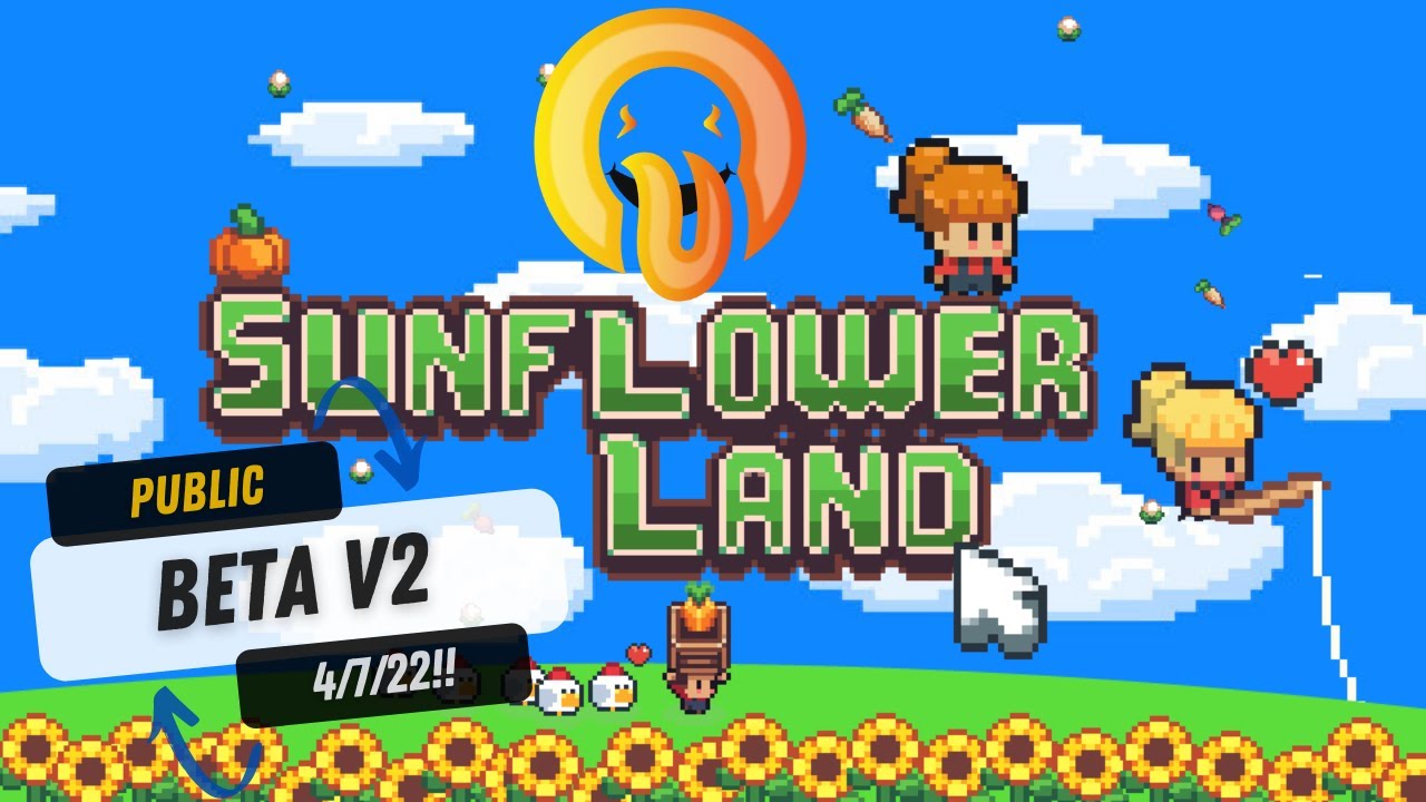 Sunflower Land V2 Public Beta!!! P2E Farming Game on MATIC