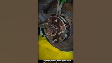 Wheel Stud Replacement Guide 🔧 | Easy DIY Fix for Broken Wheel Stud 🚗#WheelStud #DIYRepair
