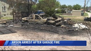 EPD arrest man for arson after garage fire