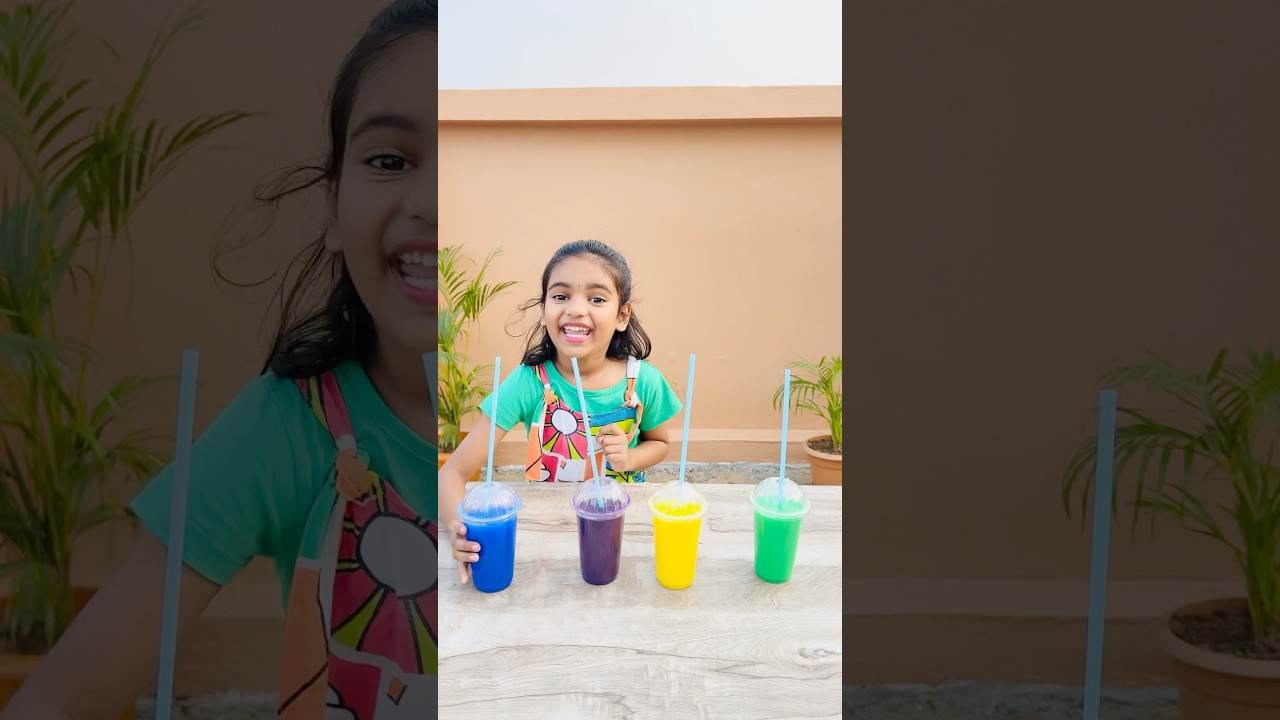 Smiti Ko Papa Ne Kiya Sahi Colour Matching Juice Diya❤️