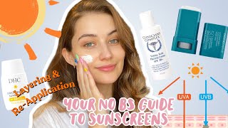 How to Use and Re-Apply Sunscreen