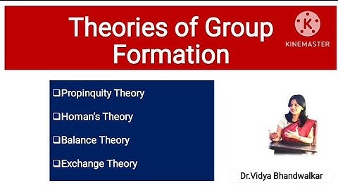 Group Formation Theories