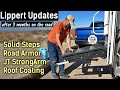Review Updates - Lippert Solid Steps, Road Armor EQ, JT StrongArm Stabilizers & Alpha Roof Coating
