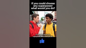 If You Could Choose Any Superpower, What Would You Do? | Part 6 #streetinterview #youtubeshorts