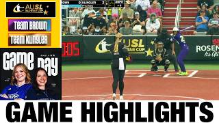 Team Brown vs Team Klingler Highlights | 2026 AUSL All-Star Cup