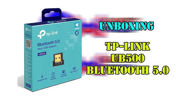 Unboxing and Install tp-link UB500 (Bluetooth 5.0) Nano USB Adapter 📡