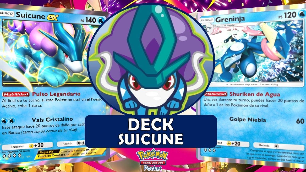 Pokémon TCG Pocket | Suicune vs M-Kangaskhan, M-Charizard Y y Suicune