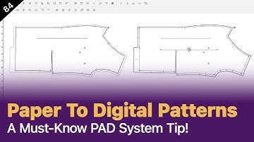 How to Create Sewing Lines from a Digitized Pattern