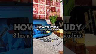How to study 8 hrs as a lazy student 😭📚 #study #studysession #studytips #school #topper #starbean