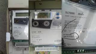 Pemasangan kwh meter 3 Phasa digital SL7000 merk Itron