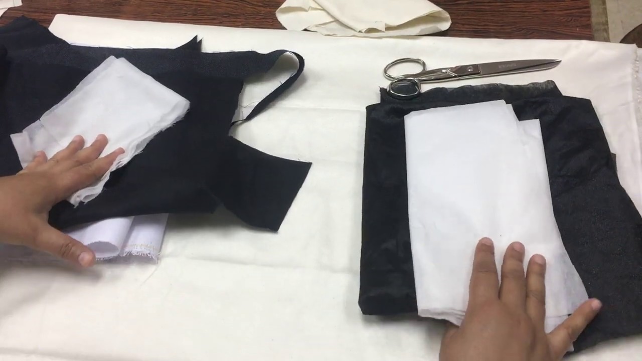 د كاميليا الزين/ أنواع الحشو فى الملابس/Types of interfacings