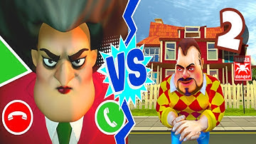 Dark Riddle 2 vs Scary Teacher 3D Halloween : Horror Gameplay ( Android/IOS )