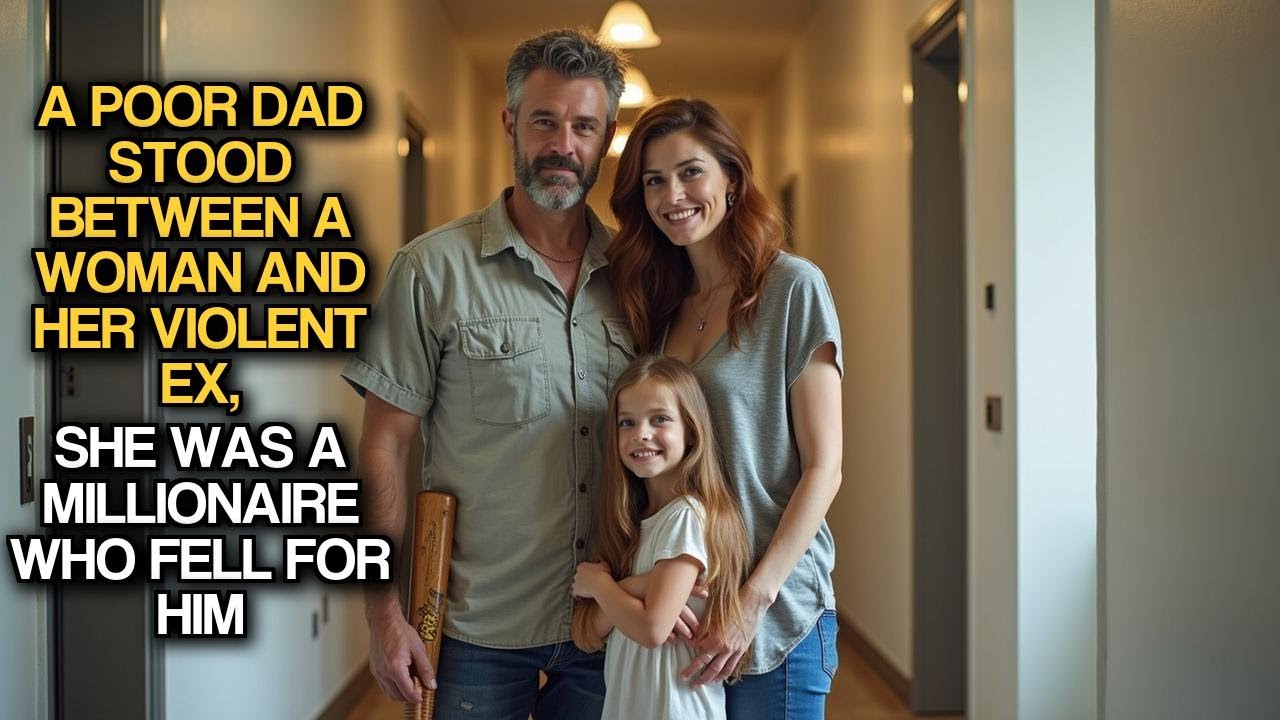 A Poor Dad Stood between a Woman and Her Violent Ex, She Was a Millionaire Who Fell for Him