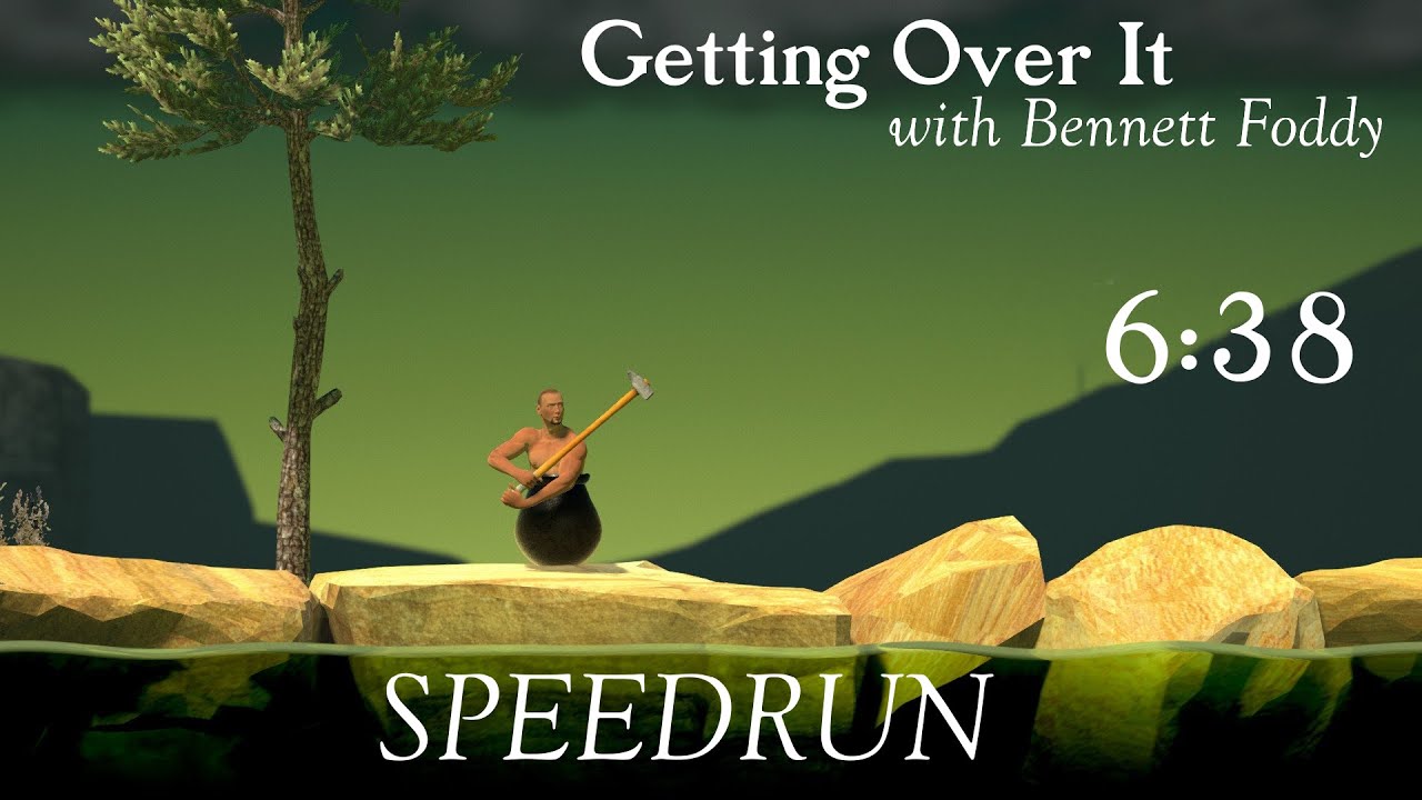 Getting Over It Speedrun in 