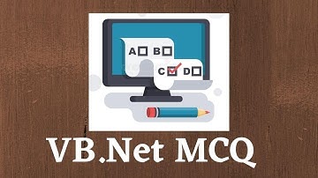 #VB.Net #MCQ