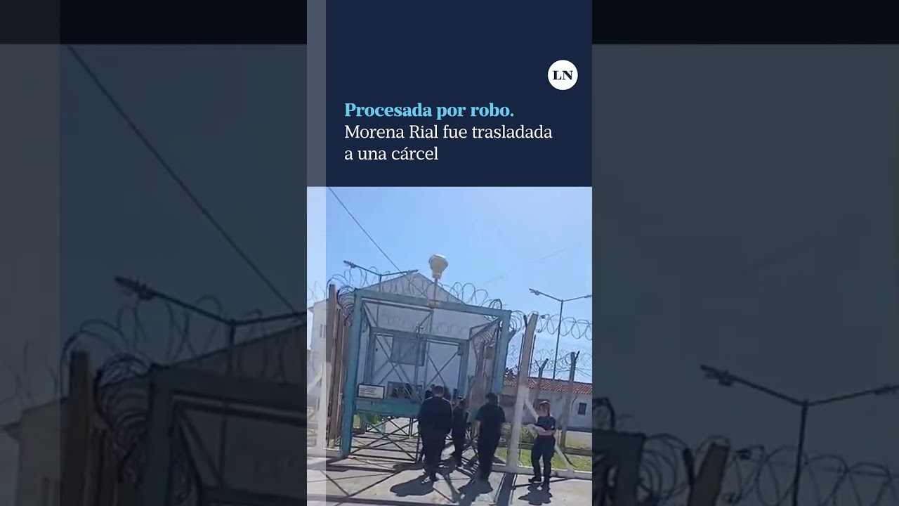 Procesada por robo: Morena Rial fue trasladada a una cárcel
