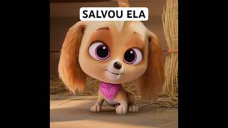 Ryder Salvando A Skye- Patrulha Canina