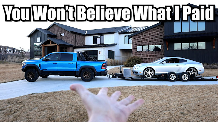 Buying the Cheapest Bentley in the Country.