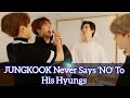 Jungkook never says no to his brother 