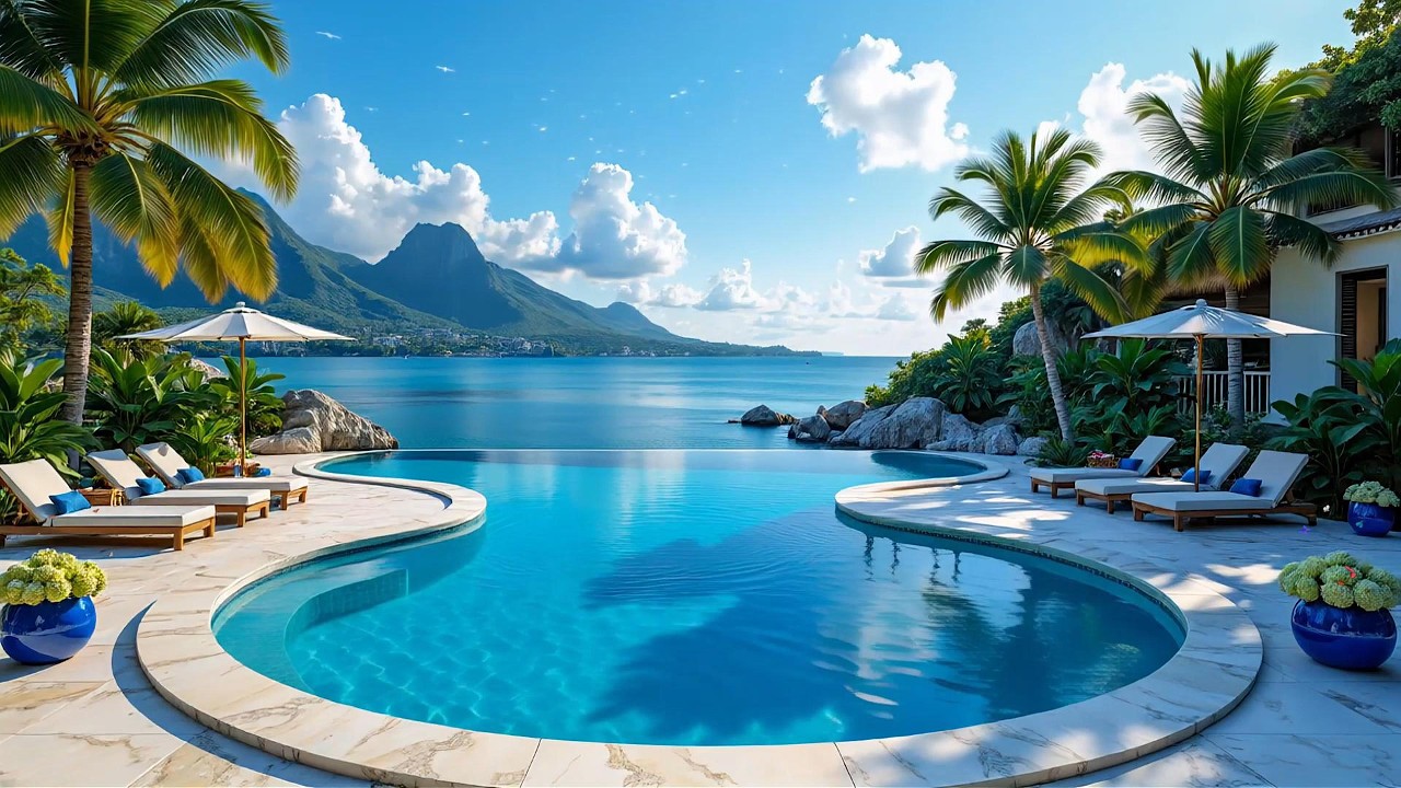 Fresh Coast Bossa Nova & Nature Therapy in Elegant Room | Morning Jazz to Good Day