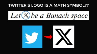 The Secret Meaning Of 𝕏 For Mathematicians