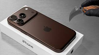 iPhone 18 Pro Dark Brown Unboxing and Camera Test! - Aesthetic ASMR