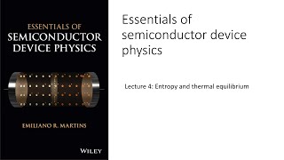 Lecture 4 Entropy and thermal equilibrium