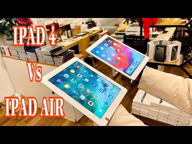 So Sánh  iPad 4 vs iPad Air nên yêu em nào ???