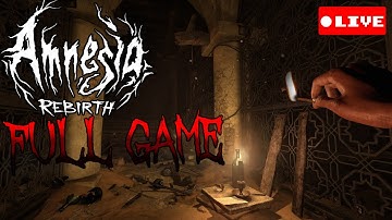 Amnesia: Rebirth - Full Game Blind Playthrough | No Commentary | LIVE |