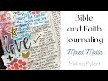 BIBLE and FAITH JOURNALING | TRAVELER’S NOTEBOOK | MIXED MEDIA | PATRIOTIC