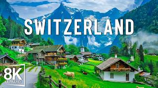 Switzerland 8K | Fairytale Europe – Majestic Mountains & Crystal Lakes