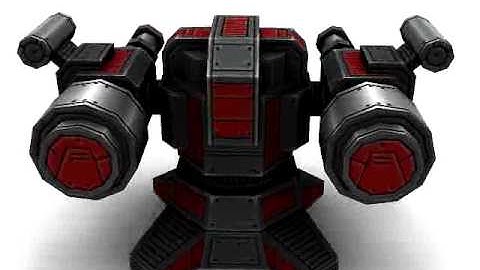 3D Rocket Launcher. RTS Style. 3DS Max 8