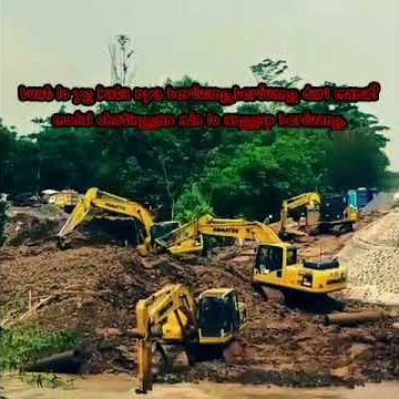 story wa terbaru 29 detik alat berat excavator