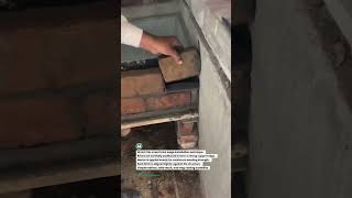 Smart Brick Ledge Installation Trick! #construction #bricklaying #masonry