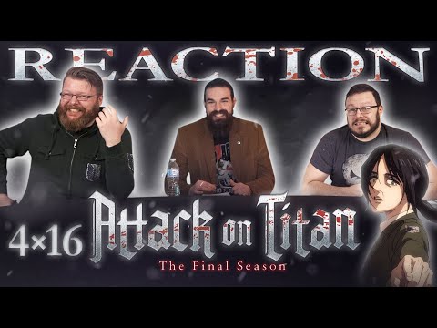 Attack on Titan 4x16 REACTION!! "Above and Below"