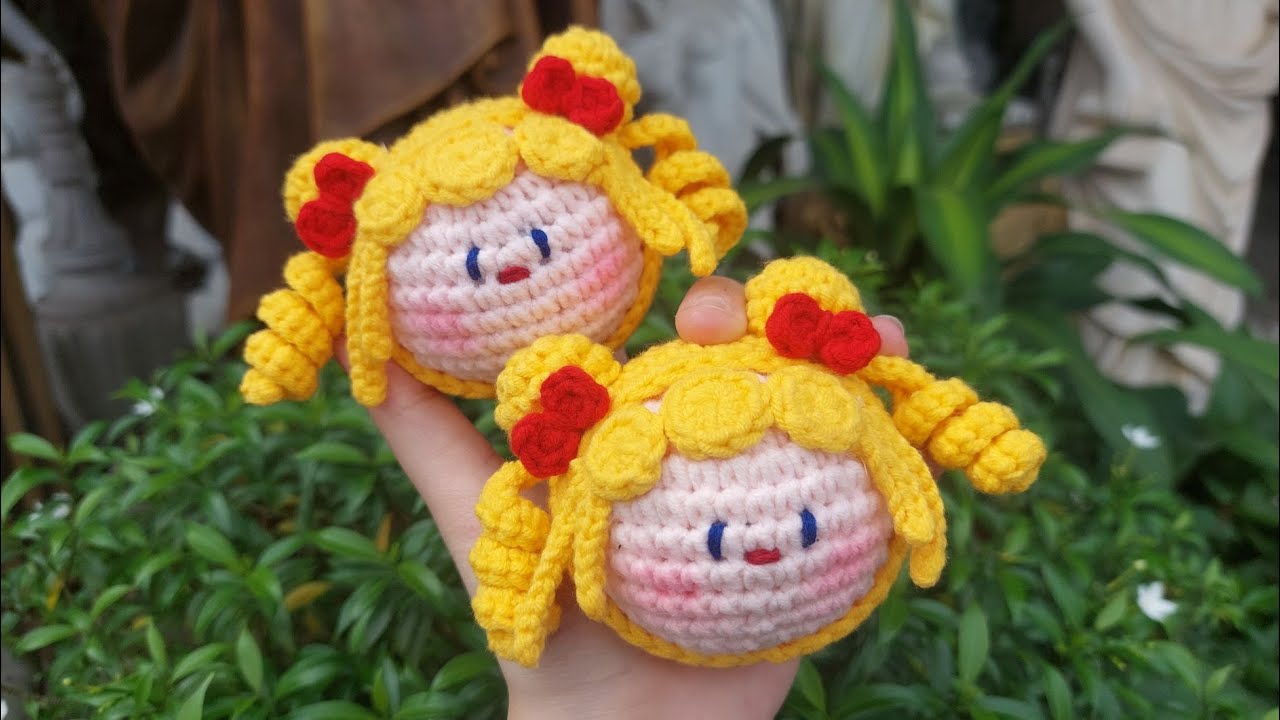 How to crochet SAILOR MOON | Crochet USAGI | Hướng dẫn móc THỦY THỦ MẶT TRĂNG bằng len | Lem'n Do