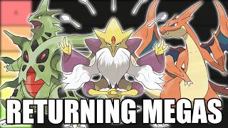 We Ranked And Discussed ALL Returning Mega Evolutions in Pokémon Champions!
