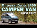 Camper Van Conversion / EP08 First Camping Trip