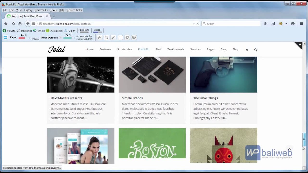 WP Total - Responsive Multi-Purpose WordPress Theme - YouTube