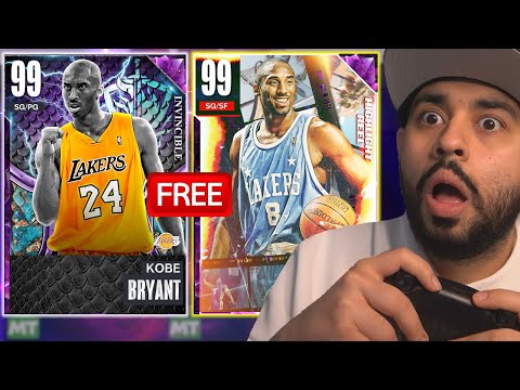 Free Kobe Bryant for EVERYONE! Free Invincible Kobe Bryant and Free MT Packs in NBA 2K23 MyTeam