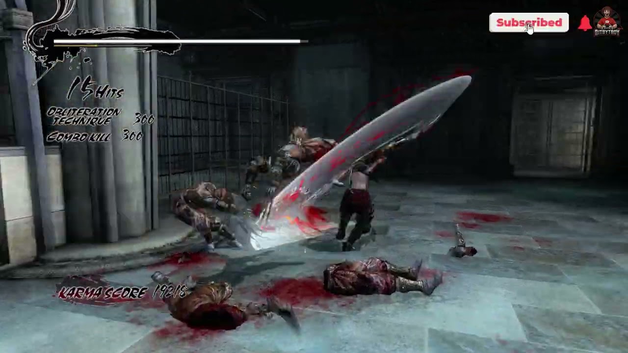 Ninja Gaiden 3 Razor's Edge - NINJA TRIALS - Acolyte 23 Gameplay