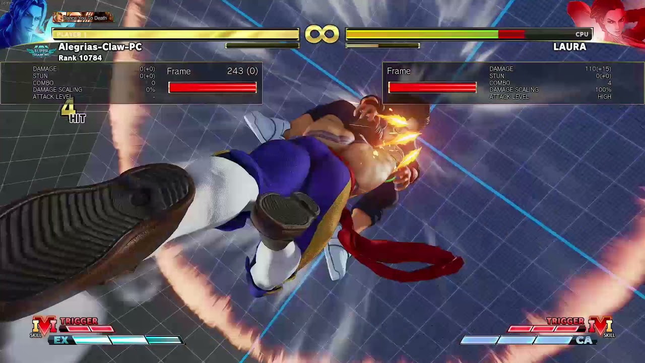 DANCE OF DEATH! VSKILL CROSS UP CA