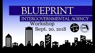 Blueprint Intergovernmental Agency Workshop - September 20, 2018