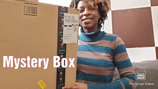 UNBOXING AMAZON MYSTERY BOX/ MY HUSBAND SURPRISED ME/ BONE STRAIGHT HAIR/ UNBOX AMAZON HAIR WITH ME