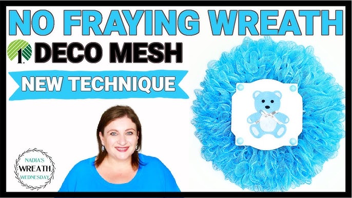 TOP 5 Deco Mesh WREATH TECHNIQUES, 6 inch DOLLAR TREE Deco Mesh WREATH  TUTORIAL