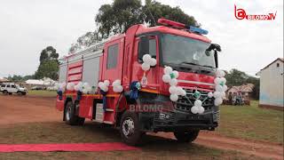 Hafla Ya Kuzindua Mtambo Wa Zimamoto Kwa Jeshi La Zimamoto Na Uokoaji Wilaya Ya Ngara.