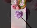 DIY Purple Paper Rose ✨ #diy #viral #shorts #craft #flowers