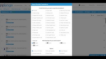 Applanga Tutorial - Exporting Excel Files